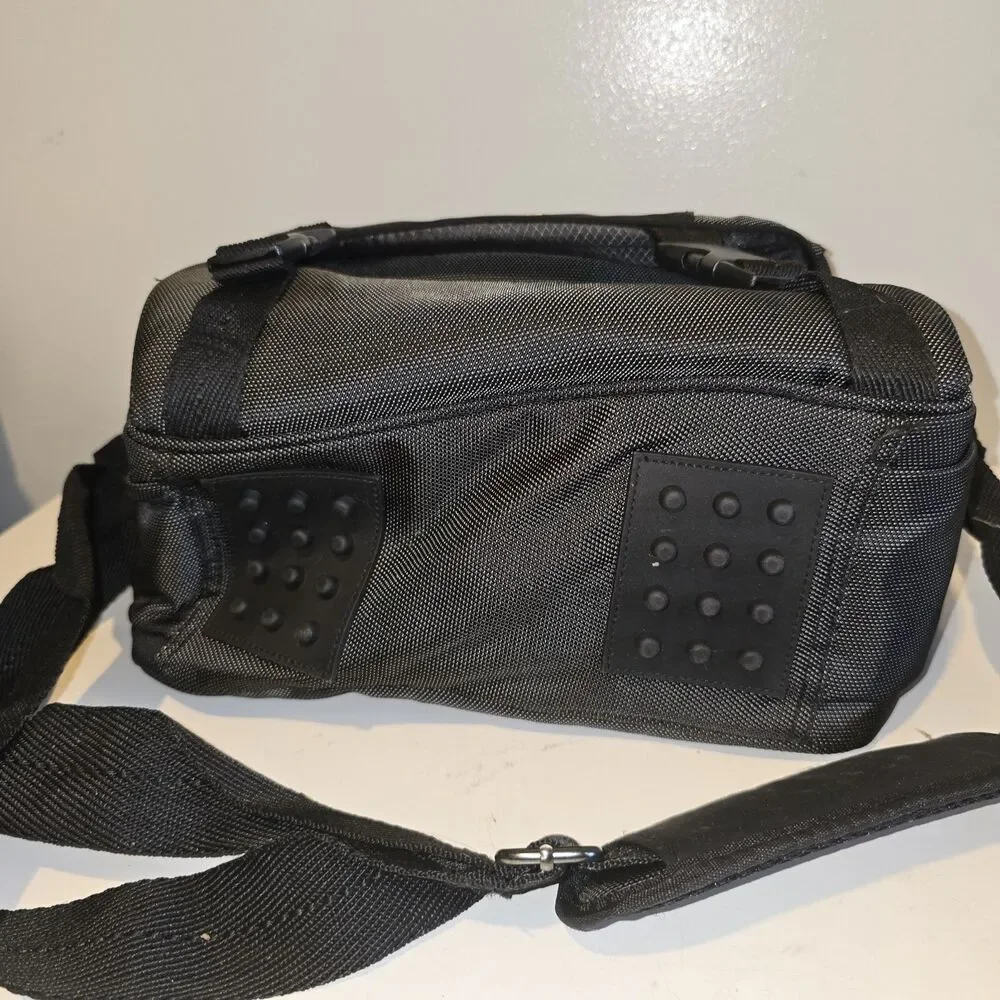 Nikon DSLR Shoulder Hand Bag Case Canvas Black Adjustable With Starter DVDS